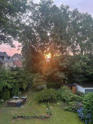 Blick aus Schlafzimmer