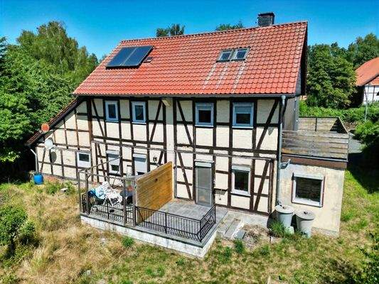 Außenansicht Gartenseite