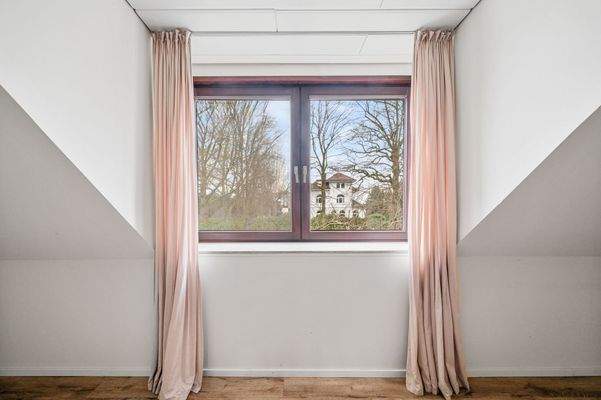 Blick aus dem Elternschlafzimmer