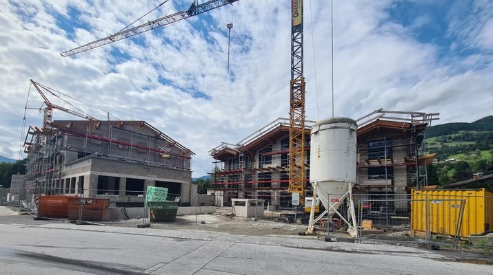 Baustelle im August 2024