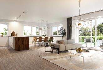 Erdgeschosswohnung Nr. 1 mit Gartenanteil