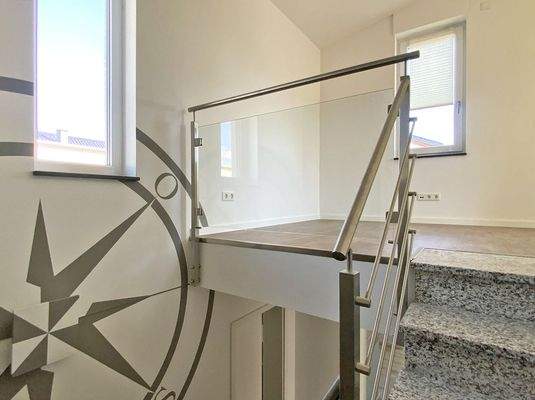 Treppenhaus ins Dachgeschoss