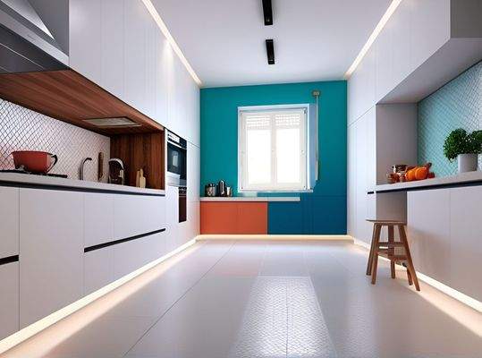 Küche im 1.OG - Einrichtungsbeispiel