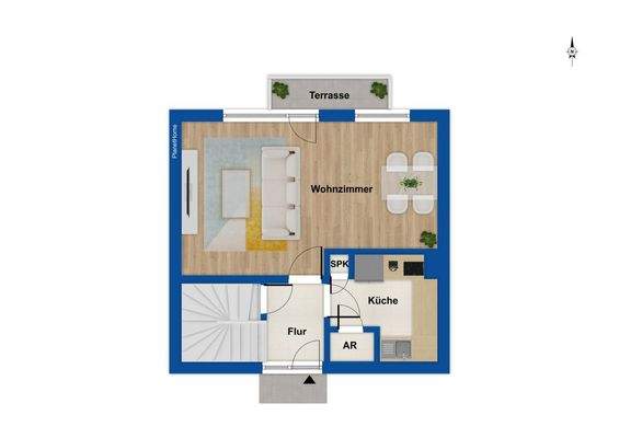 Grundriss Erdgeschoss