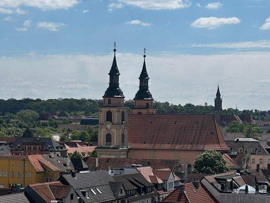 Blick zur Stadtkirche