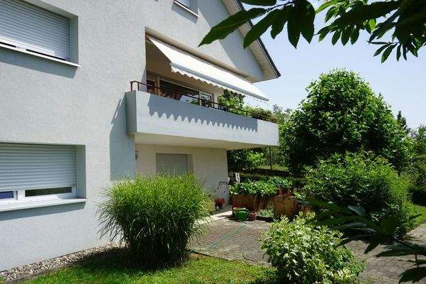 Hauseingang Gartenwohnung