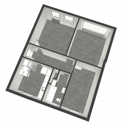 3D-Grundriss Wohnung