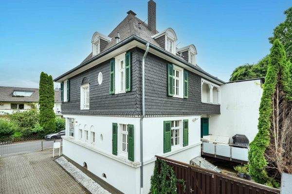 seitliche Rückansicht