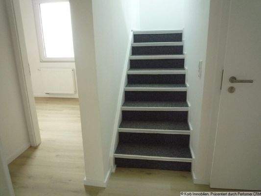 Treppe in der Wohnung
