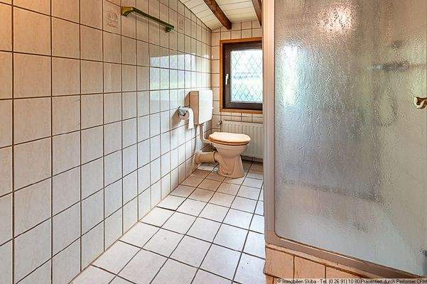 Badezimmer Dachgeschoss