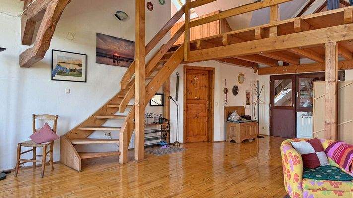 Wohnzimmer DG Wohnung 2