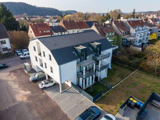 Vogelperspektive Rückansicht