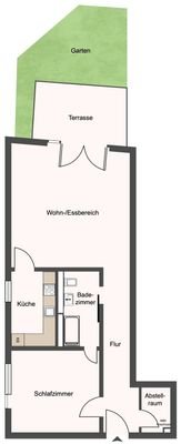 Drosselstraße 15, ETW, Whg. Nr. 1, EG links, 2 Zim