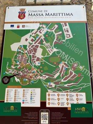 Massa Marittima Wegweiser