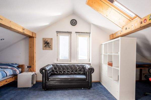 Zimmer im Dachgeschoss