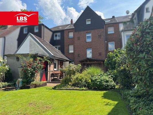 Blick aus dem Garten