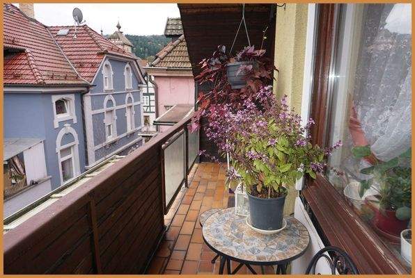 Dachgeschosswohnung Balkon