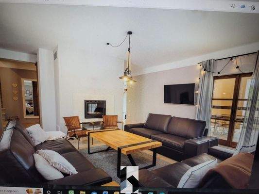 Koch-, Wohn- und Essbereich