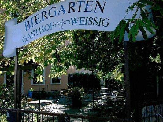 gemütlicher Biergarten