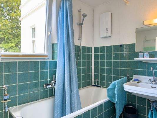 Badezimmer im Erdgeschoss