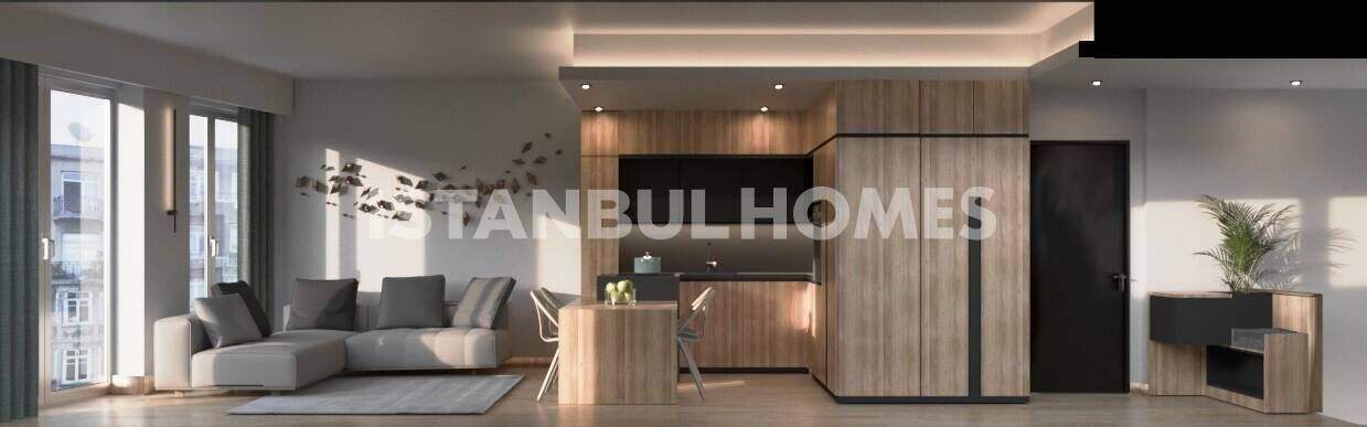 Flats Suitable for Investment Close to Sea in Istanbul Kadikoy