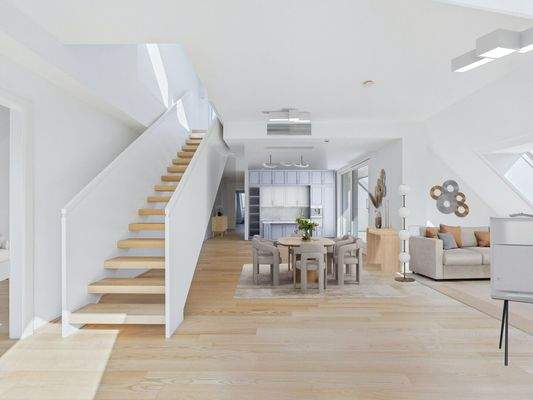 Wohnküche, Digitales Staging