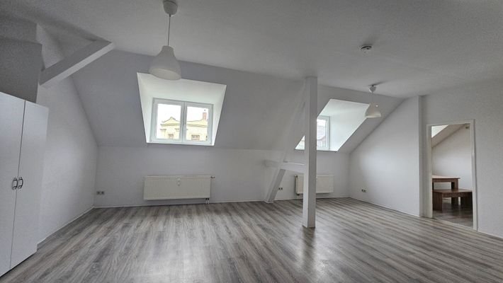Wohn- und Schlafzimmer