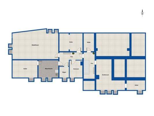 Grundriss - Kellergeschoss
