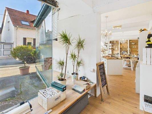 schöne Ausstellungsmöglichkeiten im Schaufenster