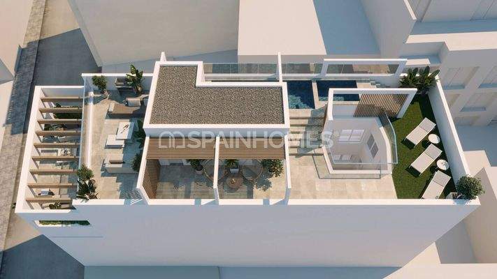 Modern Flats with Pool and Solarium in Torrevieja Alicante