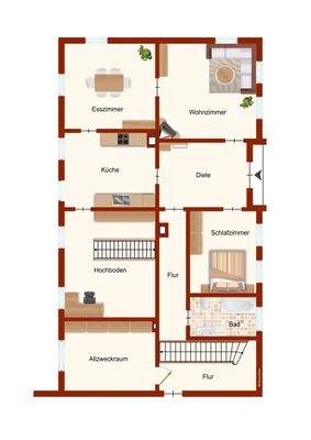 Grundriss Obergeschoss