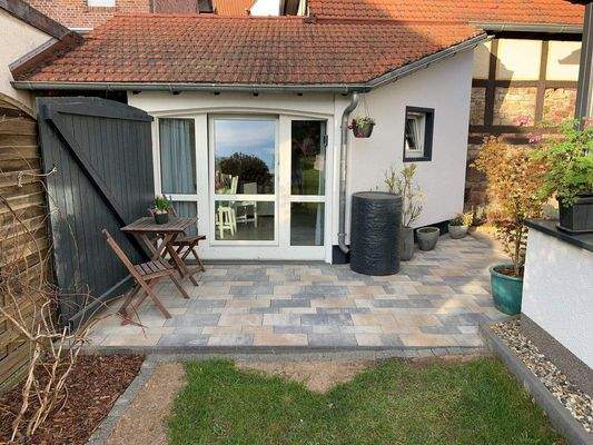 1 Zimmer - Ferienhaus mit Terrasse