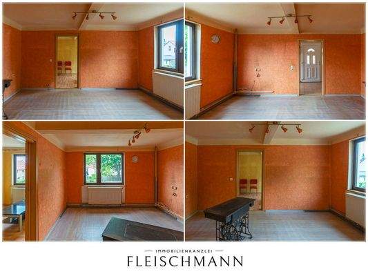 Blick in das Erdgeschoss