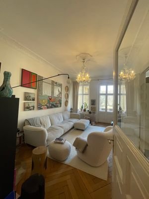 Blick ins Wohnzimmer