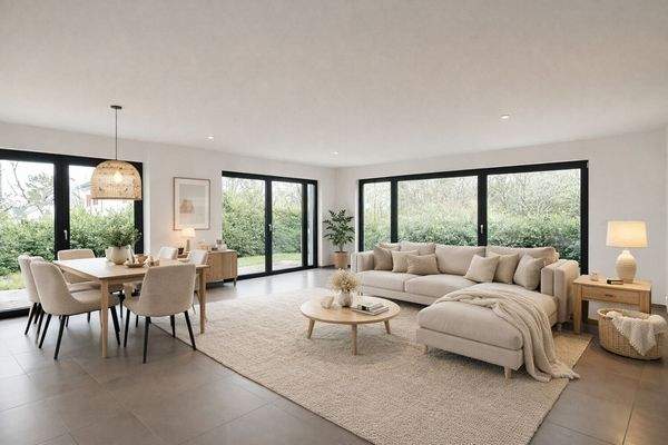 Wohn-Essbereich Visualisierung