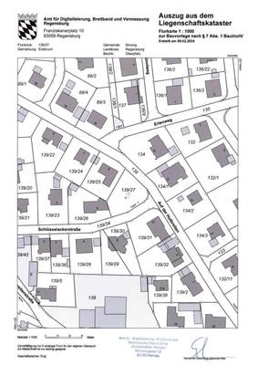 Amtlicher Lageplan 09.02.2024