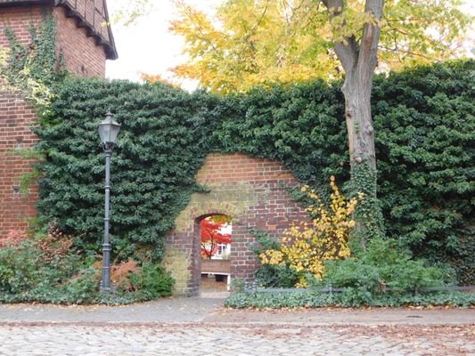 Durchgang Stadtmauer Herbst