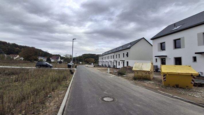 Bebauung im Zentrum des Wohngebietes