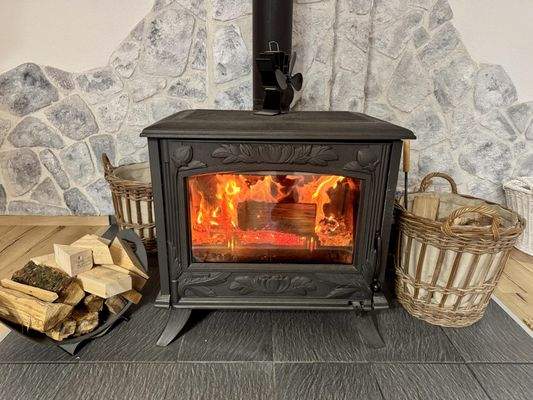 Stimmungsvoller Kaminofen