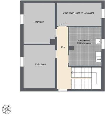 Grundriss Untergeschoss