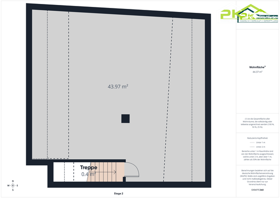 Dachgeschoss-linke Haushälfte