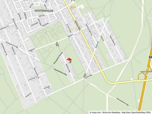 Geolyzer Kartenausschnitt