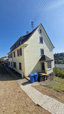 Seiten Ansicht des Hauses