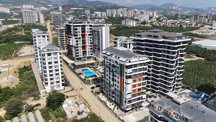 1-Bedroom Real Estate in a Central Location in Alanya