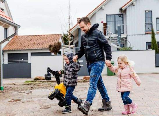 Familie im Glück
