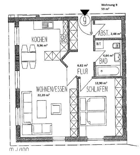 2-Zimmer-Wohnung in Güstrow