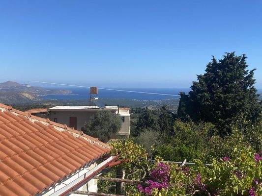 Traditionelles Einfamilienhaus mit atemberaubendem Meerblick auf Kreta zu verkaufen