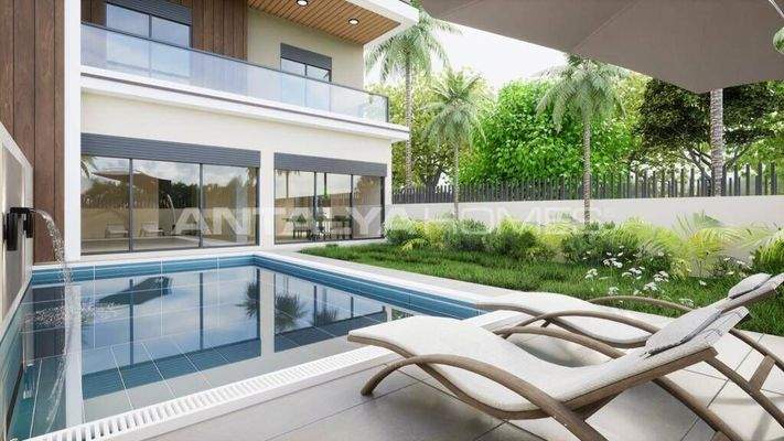 Villas with Private Pools and Saunas in Konyaaltı Antalya