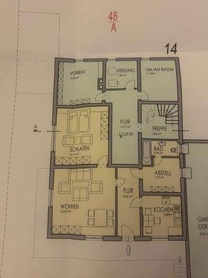 Grundriss Einliegerwohnung