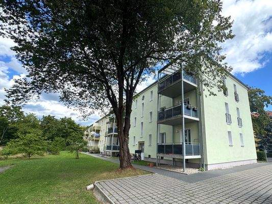 Haus seitlich hinten